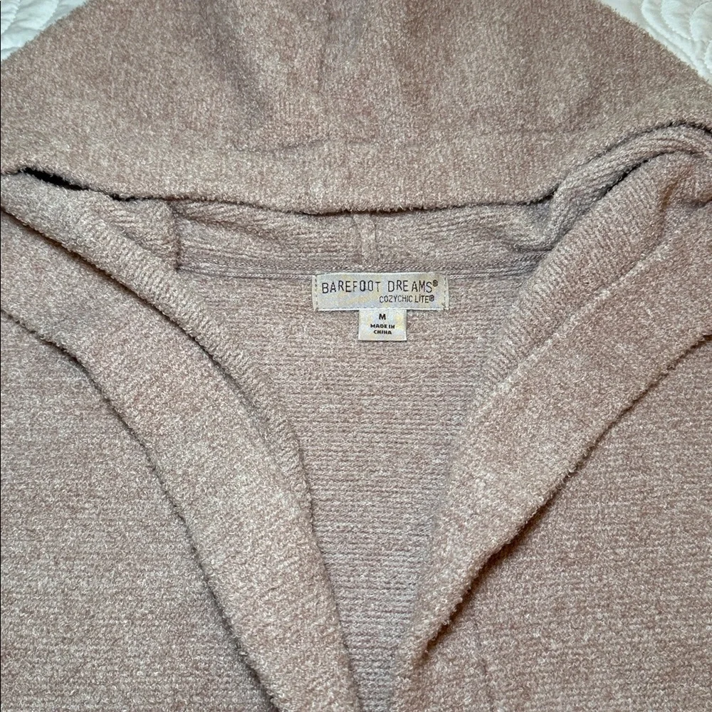 Barefoot Dreams Cozy Chic Lite Long Cardigan Sweater Size M - Picture 9 of 13